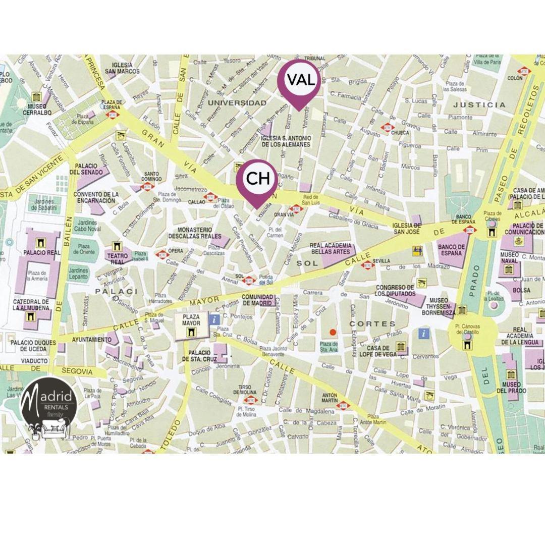 Apartamento Nuevo Y Reformado Al Lado De La Gran Via Madrilena Eksteriør bilde