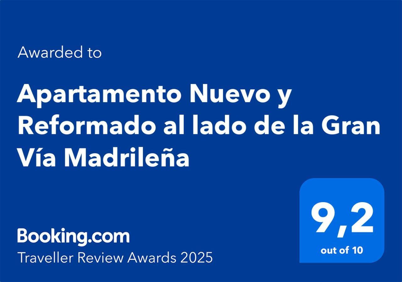 Apartamento Nuevo Y Reformado Al Lado De La Gran Via Madrilena Eksteriør bilde